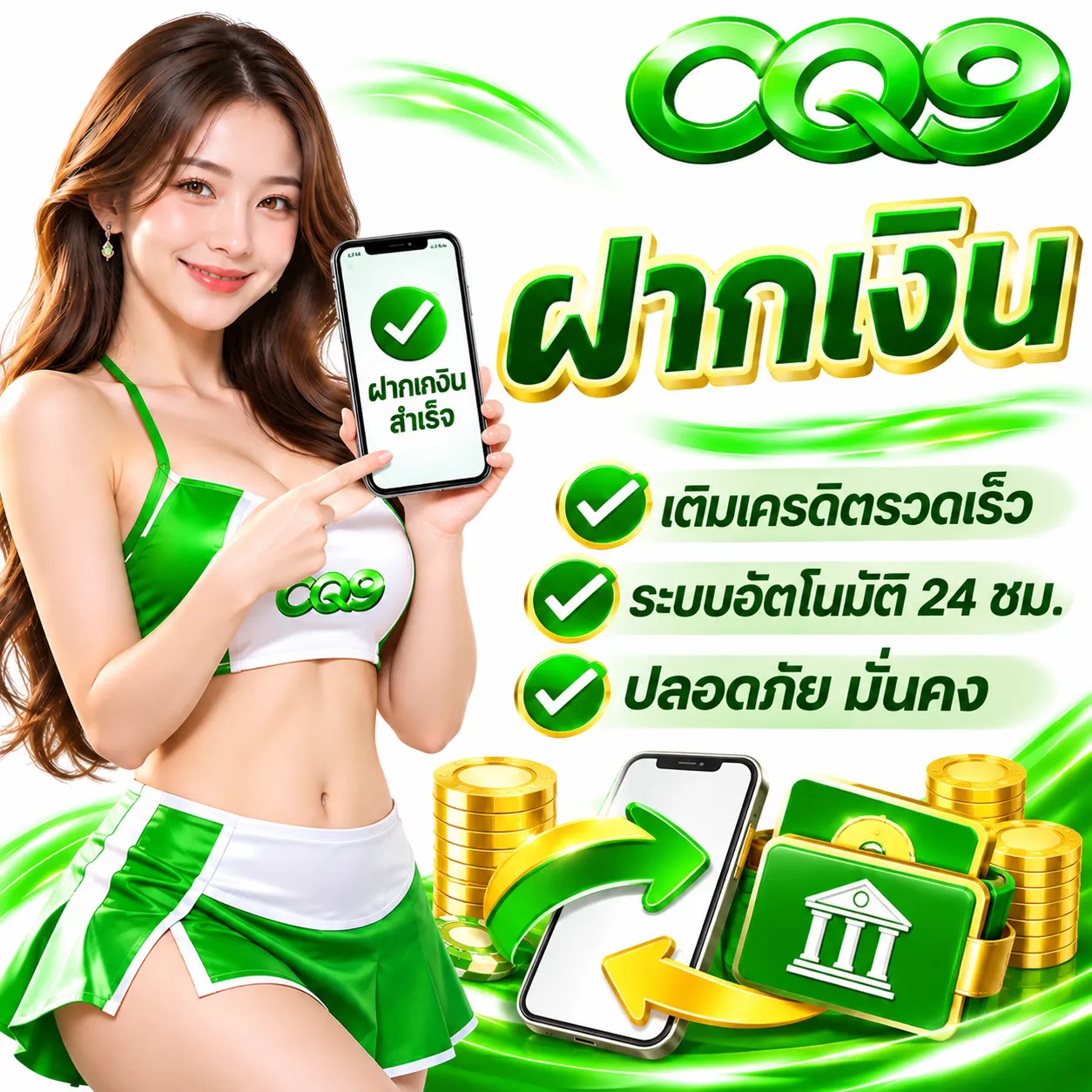 CQ9 - ฝากเงิน